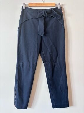 Ted Baker London | Betha Bow Waist Trouser | Navy | Size: 1